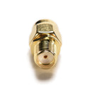 2x RP-SMA Female Jack to SMA Male Plug Straight RF Coaxial Adapter Connector ES