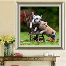 5D Diy Diamond Painting Drawing Pig Wall Mural Diamond Painting L8Q2