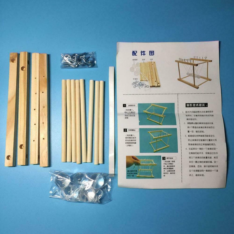 DIY Newtons Pendulum Balance Balls Physics Science Cradle Educational Toys