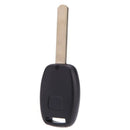 2 Buttons Uncut Blade Replacement Keyless Remote Car Key Shell Fob Case for