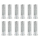 50Pcs Aluminium Insert Nock Thread Fit Inner Diameter 6.2 Mm Arrows for Arc