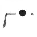 2pcs Power Single Fishing  Handle EVA Knob Drum Baitcasting Reel Handle 103.3mm