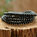 Tibetan Style 216pcs 41.7 Inch Beads Buddha Mala Buddhist Bracelet Necklace P9X6