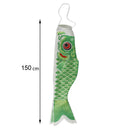 2 x Japanese Carp Windsock Wind Sock Streamer Koinobori Koi Nobori Sailfish
