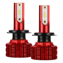 Super Bright Auto Truck LED Headlight Bulbs Replacement H7 Socket White Beam