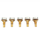 Full Size A500K Short Split Shaft 18mm Guitar Volume Tone Pots Mini