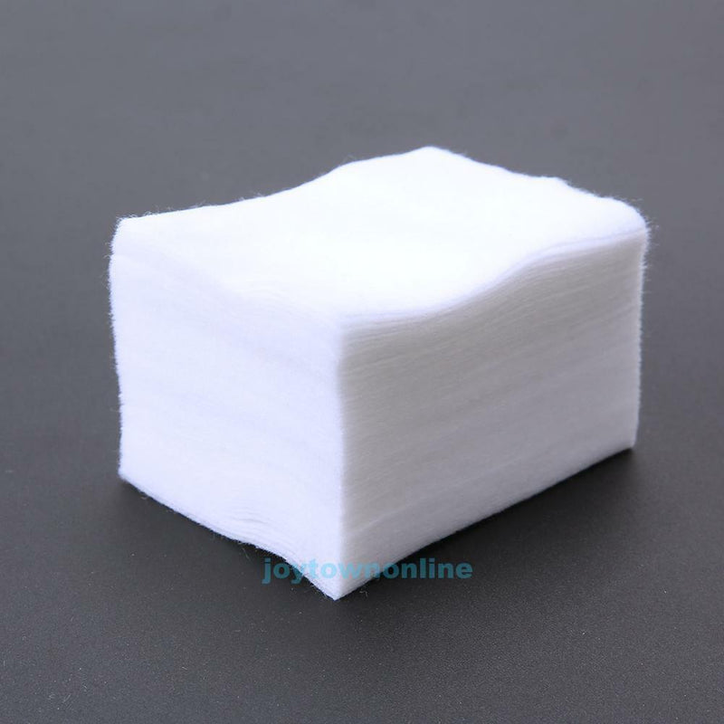 900pcs Nail Art Tips Manicure Polish Remover Cleaner Cotton Pads Paper Wipes