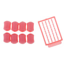 9pcs Artificial Pop Up Baits Flavour Lures Boilie Stopper Bait Dumbell Stops