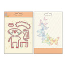 DIY Baby Boy Smile Clear Cutting Dies Stencil Scrapbook Card Making Craft