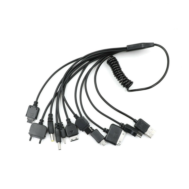 10 in 1 Universal Multi-Function Cell Phone Game USB Charger Charging Cable lj