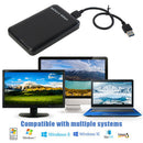 2.5 inch USB3.0 to SATA 3.0 HDD Hard Disk Drive External Case Box (Black) A