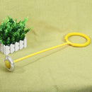 Flashing Jumping Ball Kids Ankle Bouncing Balls Outdoor Sports Toys (Yellow