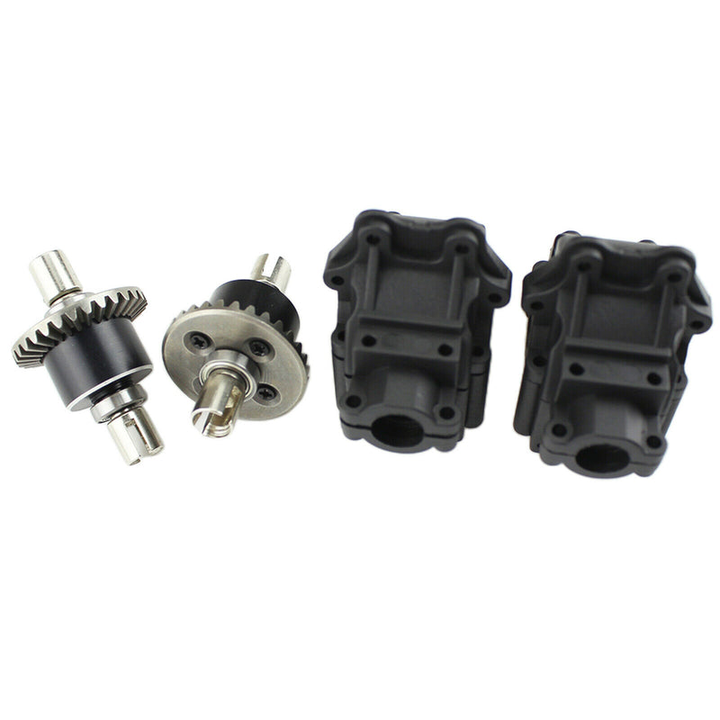 RC Car Gearbox Housing with Differential for WLtoys 1/12 1/14 124018 RC Car