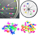 Bike Wheel Spoke Beads Kit Set - 62Pcs Cute Biking Cycling Accessories for Kids