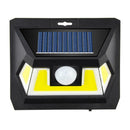 54LED COB Solar Power Motion Sense Light 3 Side Luminous Outdoor Waterproof Lamp