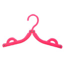 5pcs Clothing Hangers Portable Folding Plastic for Travel Camping open air N1J5