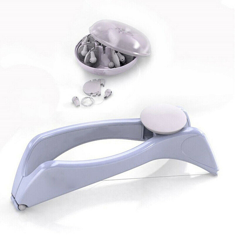 Women Hair Removal Epilator Facial Remover Spring Threading Face Defeatherer Nw