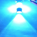 2pcs H6 100W High Power Fog Light Aluminum Fog Light Ice Blue