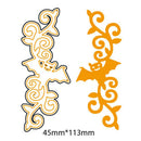 Halloween Bat Border Metal Cutting Dies Embossing Scrapbook DIY Album Stenc BX
