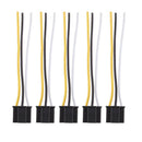 5 Pieces Car H4 Headlight Fog Lamp Wiring Harness Wire Connector Socket