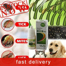 2Pieces 120ml Portable Pet Flea Killer Spray Liquid Cat Dogs Treatment