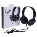 Kubite 3.5mm Stereo Headset Wired Headset On Ear Music headphone with Micro