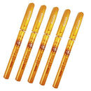 5x Empty Tube Body For Glitter Gel Pen Markers Neon Colour Metallic Gel Pen