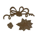 3pcs Flower Cutting Dies Metal Stencils Scrapbook Emboss Craft Paper Cutter