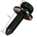 20 Pcs Engine Cover Fixing Fitting Clips Screws Kit for Citroen C5 Peugeot