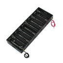Plastic Shell Batteries Holder Box for 10 x 1.5V AA Battery U8M9