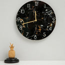 Wall Clock Modern Design Material Marbled Road Decoration Home Decoration C