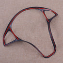 Carbon Fiber Steering Wheel Cover Decor fit for Benz C-Class W205 GLC-Class X253
