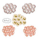 50pcs Latex Sequins Balloons Kids Gift Wedding Party Supplies Scene Prop