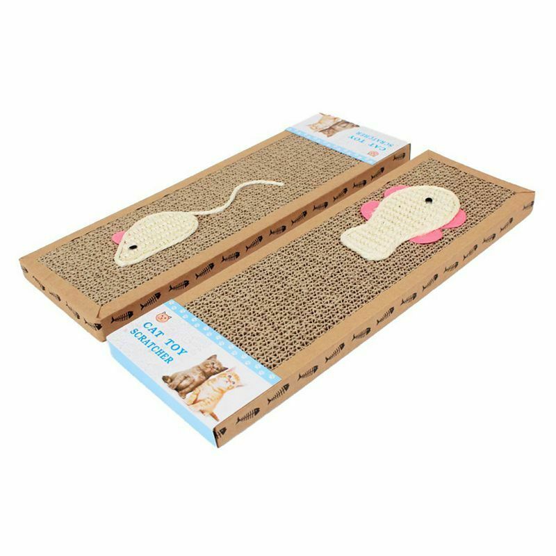 Kitten Scratching Post Cat Scratcher Handmade Interactive Toys For Cat Trai