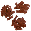 20pcs DIY Retro Synthetic PU Leather Tags DIY Handmade Sew Label Patches 1#
