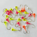 TB04 5 Pcs Jigs Lead 2.5g/3.5g/5g/7g/10g Round Head Fishing Lure Bait Hooks TO
