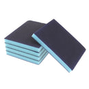 10Pc Coarse/Medium Grit Sanding Sponge Blue Small Area Polishing, 180 Grit
