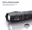 G700 LED Zoomable Flashlight X800 Military Lumitact Torch 18650 Battery Charger