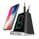 2 In 1 Wireless Charger Fast Charge Pad, Universally Compatible with Qi Enabled