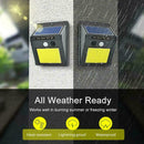 Solar Powered 48LED COB PIR Motion Sensor Wall Light Waterproof New Outdoor M5S0