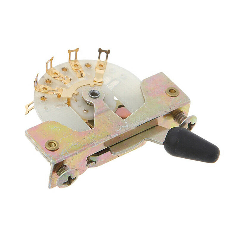 Black 5 Way Lever Switch Selector For ST FD Electric Guitar Parts Replaceme