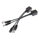 1set POE Cable Passive Power Over Ethernet Adapter Cable POE Splitter InjecS Hn