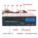 Multifunctional Media Panel 5.25 inch Computer Front Dashboard with SATA/eS Y2F9