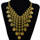 Women's Tassel Necklace Bohemian Style Choker Pendant Necklace