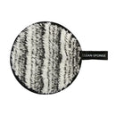 Washable Reusable Make Up Remover Wipe Pad Face Cleansing Puff (Black White