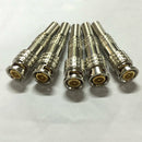 5pcs BNC Male Plug for RG59 Coaxial Cable CCTV Copper Solderless Connector