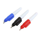 3pcs Red Blue Black Golf Ball Liner Markers Pen Drawing Alignment Marks