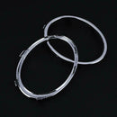 1 Pair Electroplating Front Fog Light Rings Trim Cover for Audi A4 B8 09-12 A