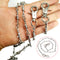 75cm Unisex Fashion Rock Punk Style Jeans Metal Pants  Hip-hop Key Chain Sil- Kw