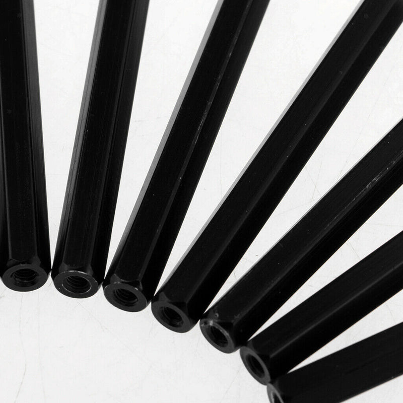 10pcs 80mm Hex Aluminum Standoffs Column M3 for FPV Remote Control Airplane